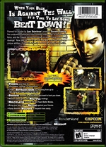 Xbox Beat Down Fists of Vengeance Back CoverThumbnail